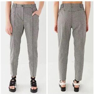 Urban Outfitters Silence & Noise Black/White Checkered Trouser Pant Size 2